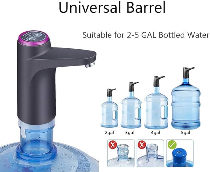 2-5 Gallon Bottles | Portable Drinking Water Pump | Pakistan